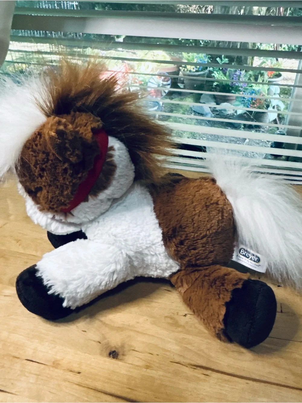 Breyer Aurora Pinto Horse Plush Toy 11